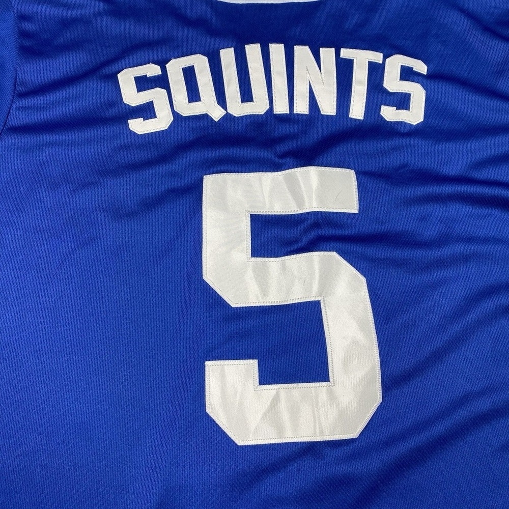 Sandlot Baseball Jersey Squints #5 Dodger Blue Stitched Men's Size Large - Picture 9 of 11